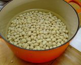 白いんげん豆の甘煮作り方1写真