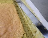 ひな祭りカラー♪苺と桜の抹茶ロールケーキ作り方20写真