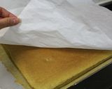 ひな祭りカラー♪苺と桜の抹茶ロールケーキ作り方17写真