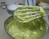 しっとりふわふわ抹茶スポンジケーキ作り方8写真