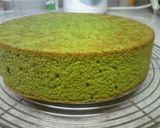 しっとりふわふわ抹茶スポンジケーキ作り方16写真