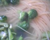 フライパンでブロッコリーのクリームパスタ作り方1写真