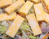 野菜室のお掃除？残り野菜のチーズ焼き♪作り方5写真
