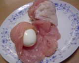 -ゆで卵と鶏ムネღレンチン焼-作り方3写真