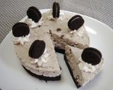 クッキークリームチーズケーキ作り方8写真