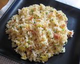 我が家no豚マヨキムチ炒飯作り方9写真