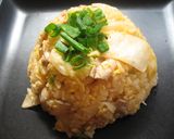 我が家no豚マヨキムチ炒飯作り方13写真