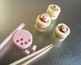 一口チーズdeちっちゃいケーキ♪キャラ弁作り方2写真