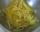 カレー風味のハッシュドポテト作り方3写真