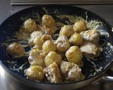 鶏肉と新ジャガのマスタードマヨネーズ炒め作り方3写真