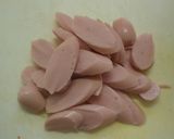 魚ソーセージとキャベツの玉子焼き作り方2写真