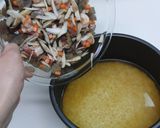 もちもち★炊き込みご飯作り方9写真