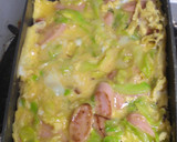 魚ソーセージとキャベツの玉子焼き作り方8写真