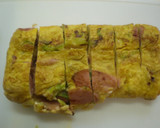 魚ソーセージとキャベツの玉子焼き作り方13写真