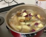 鶏手羽元と根菜のスープ作り方11写真