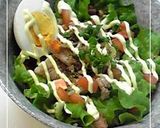 簡単☆豚バラ肉ともやしの甘だれサラダ丼♪作り方11写真