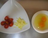 チーズとろ～りオムレツ作り方1写真