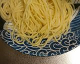 からし高菜と納豆のパスタ作り方2写真