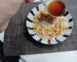 みょうが乗せなめこおろしそうめん作り方6写真