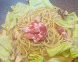 10分以内調理！春キャベツの水漬けパスタ作り方7写真