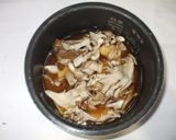 舞茸炊込みご飯♪簡単レシピ豚肉作り方5写真
