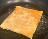 ハンバーグのたねと春巻きの皮で肉揚げ作り方5写真