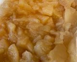 煮りんご消費　豆腐とホケミのパンケーキ作り方2写真