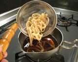 カップヌードルのスープで打ったうどんの麺作り方19写真