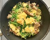 豚ひき肉と豆苗と卵の中華炒め作り方9写真