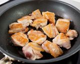 【チキンとなすのトマト煮込み】カフェごはん♪作り方5写真