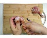 あげない唐揚げ★チューリップ唐揚げ★動画作り方2写真