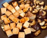 厚揚げとなすの牛鍋だれ炒め作り方5写真