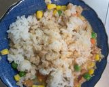 レンジ簡単洋風ヤンニョム味オムライス弁当作り方7写真