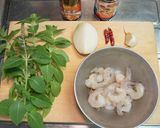 海老のガパオライス作り方1写真