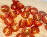 ミニトマトとクリームチーズのツナ和え作り方1写真