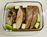 レンジ、カレイの煮付け！作り方1写真