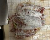 簡単　豚ロース薄切りとアスパラの肉巻きフライ作り方3写真