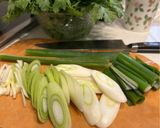 ささみの塩すき焼き 牛肉甘辛煮と生卵添え作り方6写真