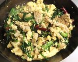 美味★豚肉ほうれん草豆腐のカレー炒め作り方6写真