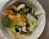 肉無豆腐クリーミートマト味噌味野菜炒め作り方14写真