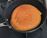 ホケミ不使用！ビッグなお茶ホットケーキ作り方7写真