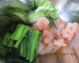 小松菜むき海老きゅうりの酢味噌和え😋♪作り方4写真