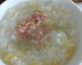 保存用梅がゆ使った白菜かさ増しおかゆ作り方3写真