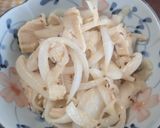 鶏ハムと小松菜のマスタードソース和え作り方6写真