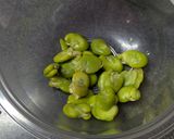 おつまみで！そら豆の塩昆布マヨ和え作り方1写真
