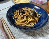きのこの和風パスタ作り方8写真
