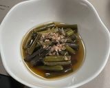 わらびの玉子とじ　わらびの玉子丼作り方15写真