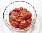 60℃ 鶏レバーの薬味まみれ作り方4写真