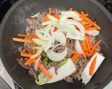 石焼きビビンバの中丼風作り方3写真