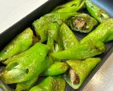 簡単副菜弁当作り置きにも。甘長唐辛子のおかか醤油作り方2写真